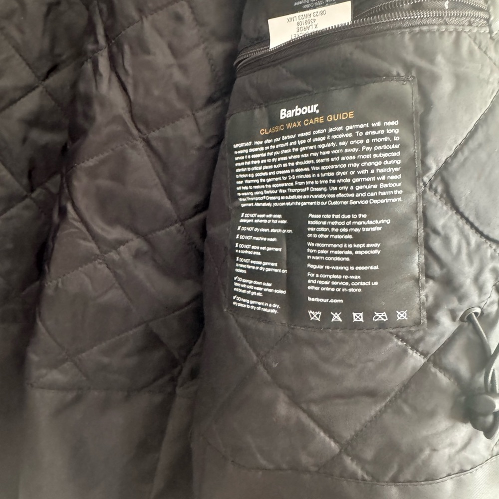 NEW Men’s Barbour Sapper Waxed Corton Jacket XL - Picture 5 of 11